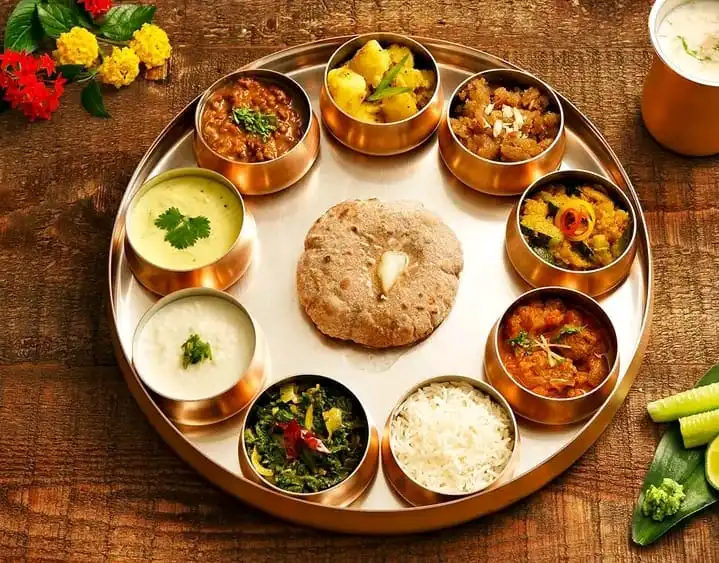 Repas ayurveda épicé indien